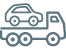 Knap til at bestille transport